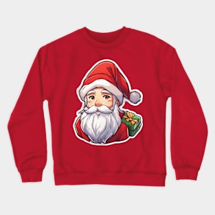 Christmas 2024 Santa Claus Design Crewneck Sweatshirt